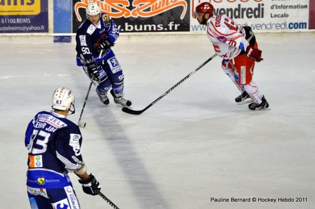 Photo hockey match Reims - Valence le 07/01/2012