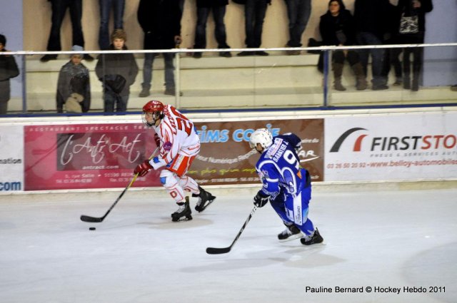 Photo hockey match Reims - Valence le 07/01/2012