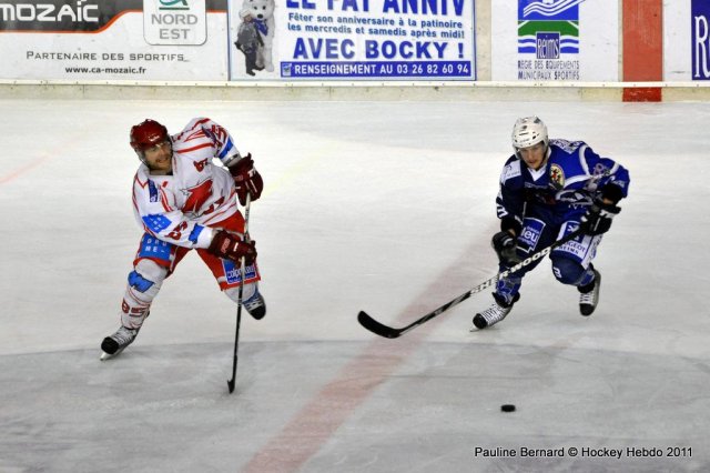 Photo hockey match Reims - Valence le 07/01/2012