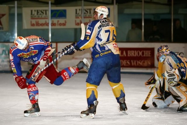 Photo hockey match Epinal  - Chamonix  le 27/02/2008