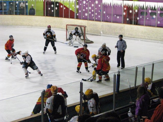 Photo hockey match Besançon - Strasbourg II le 14/01/2012