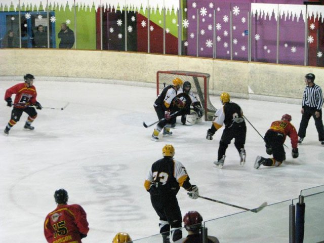 Photo hockey match Besançon - Strasbourg II le 14/01/2012