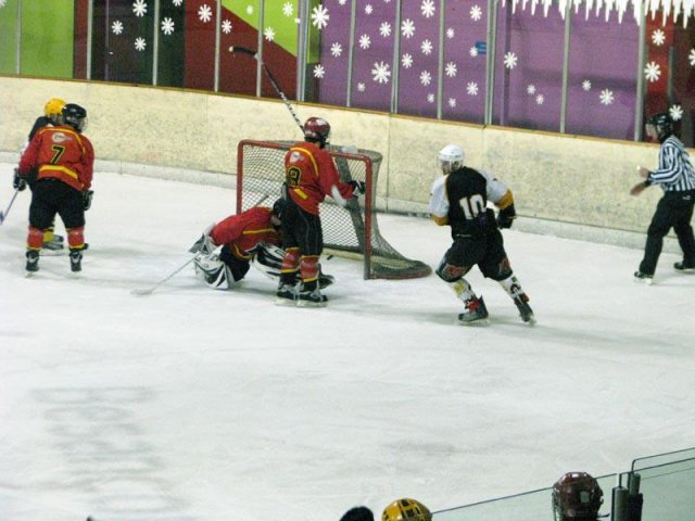 Photo hockey match Besançon - Strasbourg II le 14/01/2012