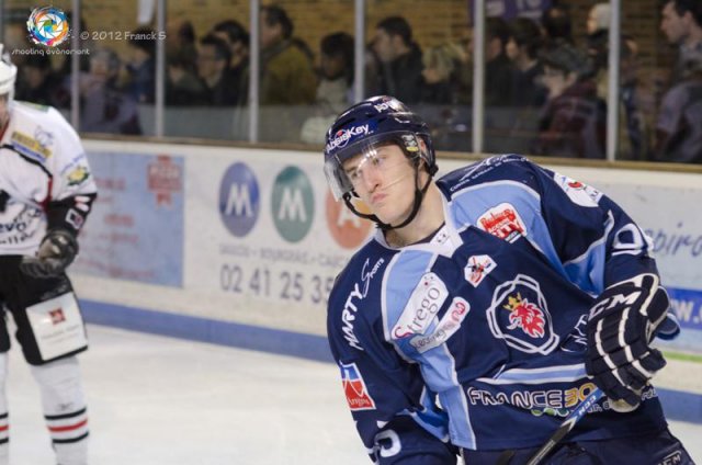 Photo hockey match Angers  - Briançon  le 14/01/2012