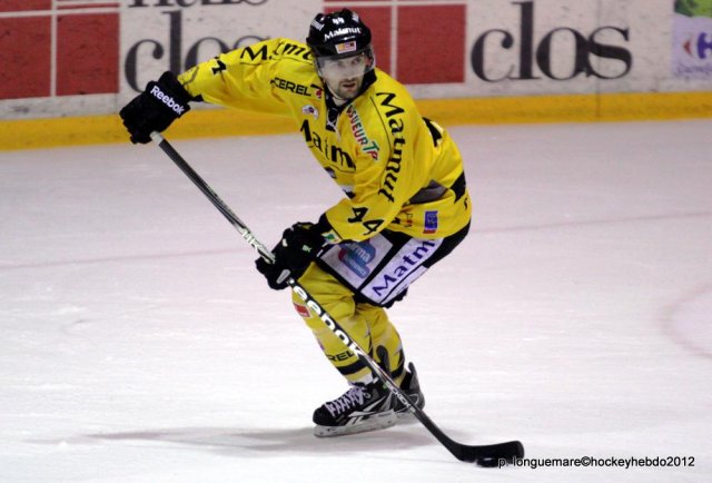Photo hockey reportage Les Dragons chutent mais espèrent.