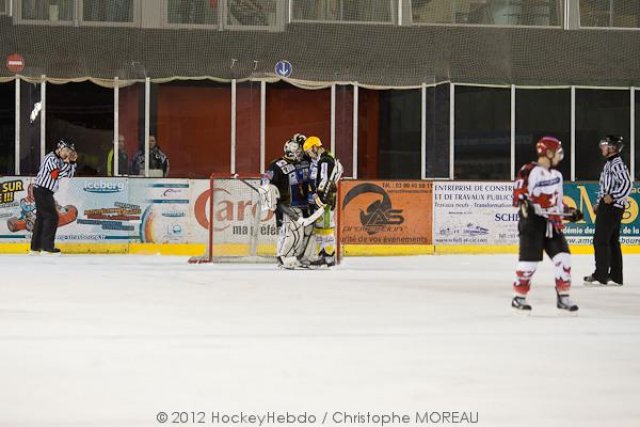 Photo hockey match Strasbourg  - Neuilly/Marne le 14/01/2012