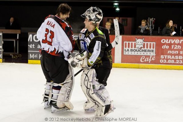 Photo hockey match Strasbourg  - Neuilly/Marne le 14/01/2012