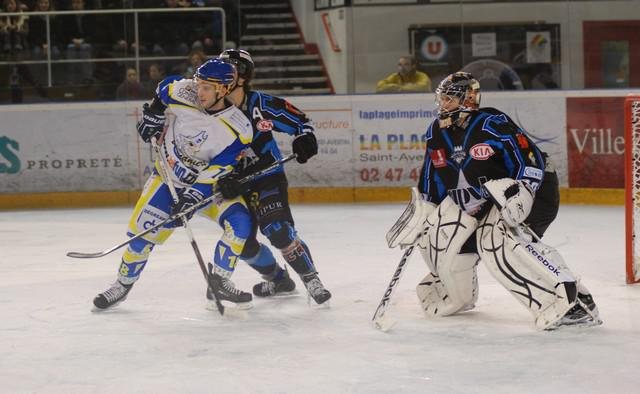 Photo hockey match Tours  - Toulon le 14/01/2012