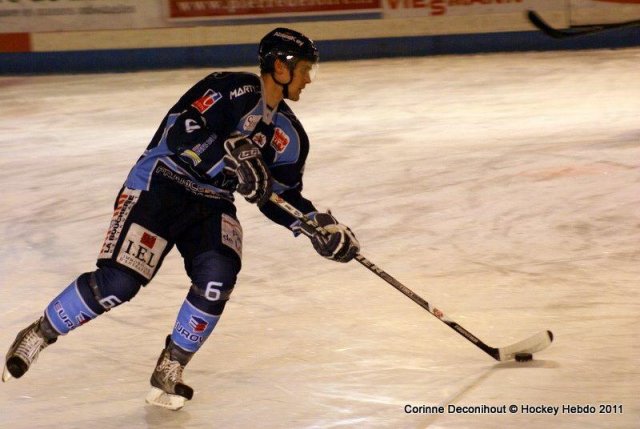 Photo hockey match Angers  - Briançon  le 14/01/2012