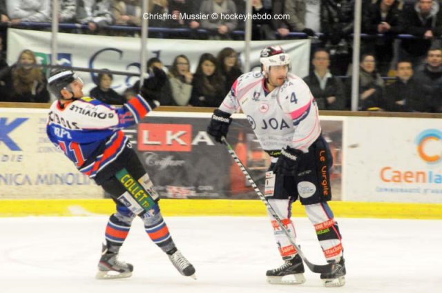 Photo hockey match Caen  - Epinal  le 14/01/2012