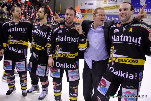 Photo hockey reportage Ils l'ont fait. GRANDIOSE.