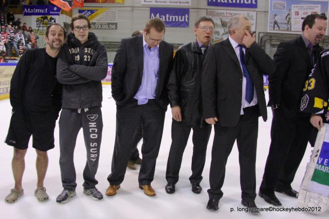 Photo hockey reportage Ils l'ont fait. GRANDIOSE.