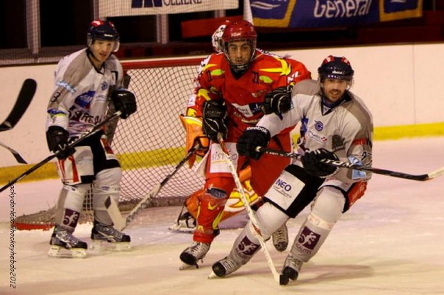 Photo hockey match Orléans - Nantes le 14/01/2012