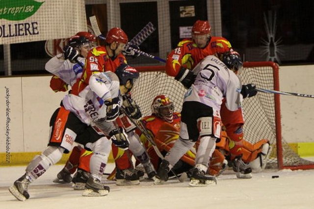 Photo hockey match Orléans - Nantes le 14/01/2012
