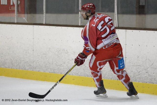 Photo hockey match Valence - Mulhouse le 14/01/2012