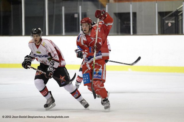 Photo hockey match Valence - Mulhouse le 14/01/2012