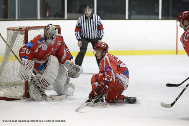 Photo hockey match Valence - Mulhouse le 14/01/2012