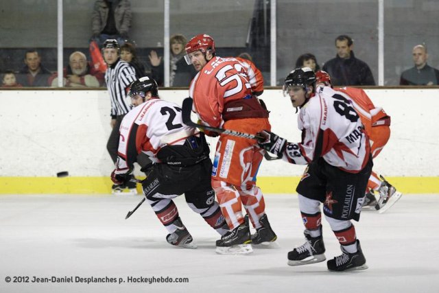 Photo hockey match Valence - Mulhouse le 14/01/2012