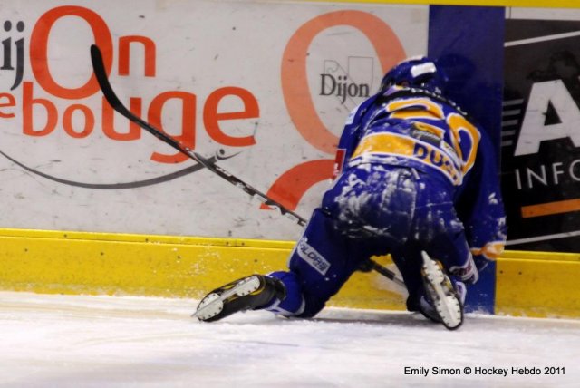 Photo hockey match Dijon  - Grenoble  le 17/01/2012