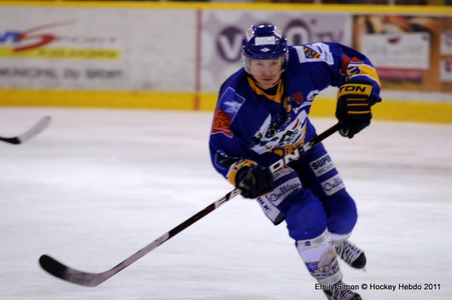 Photo hockey match Dijon  - Grenoble  le 17/01/2012