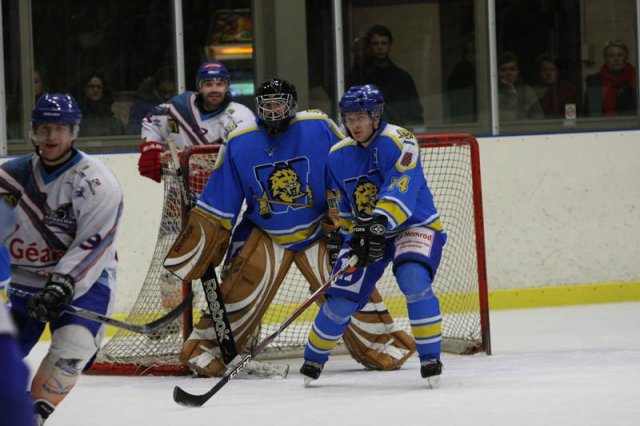Photo hockey match Wasquehal Lille - Clermont-Ferrand le 14/01/2012