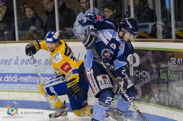 Photo hockey match Angers  - Dijon  le 21/01/2012