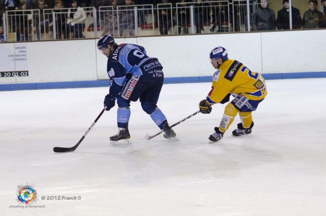 Photo hockey match Angers  - Dijon  le 21/01/2012