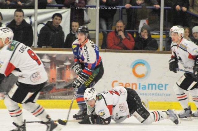 Photo hockey match Caen  - Briançon  le 21/01/2012