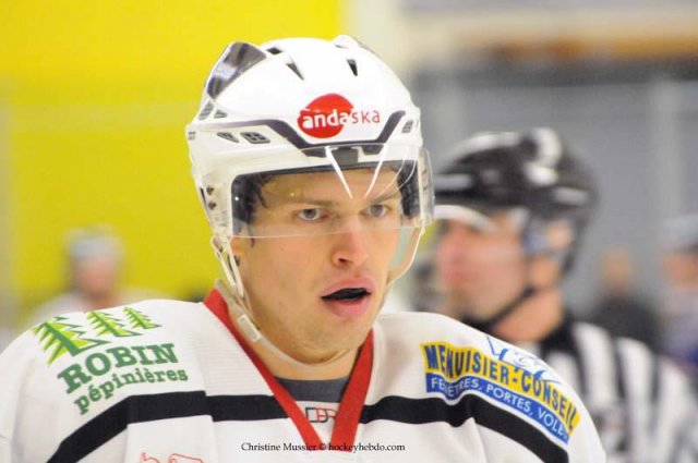 Photo hockey match Caen  - Briançon  le 21/01/2012