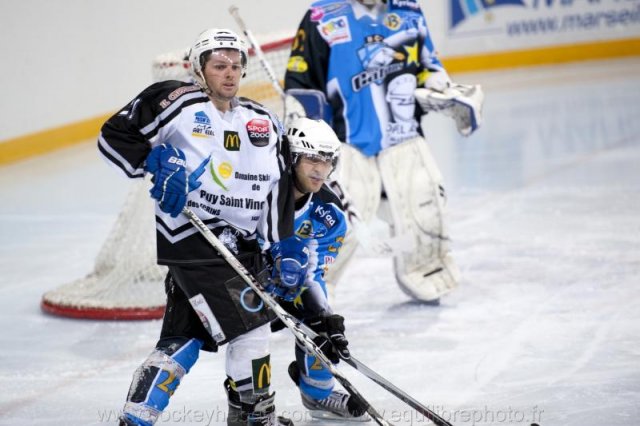 Photo hockey reportage D3 - Marseille vs Briançon