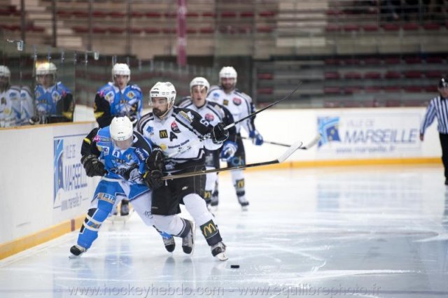 Photo hockey reportage D3 - Marseille vs Briançon