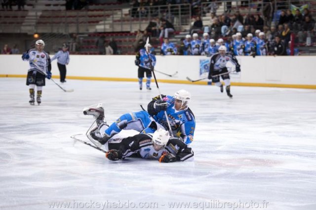 Photo hockey reportage D3 - Marseille vs Briançon