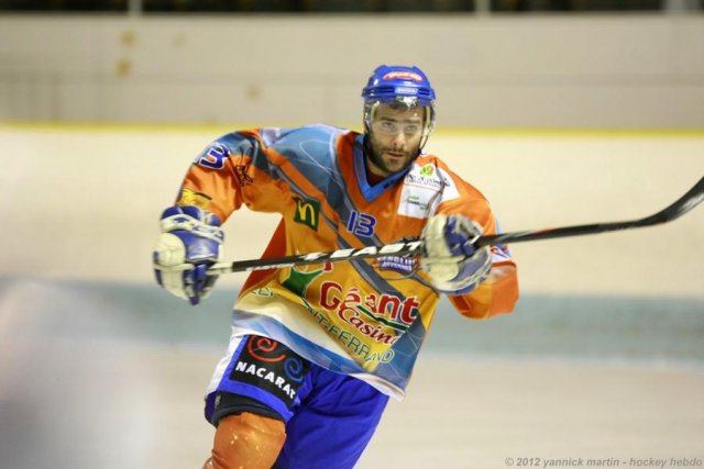 Photo hockey match Clermont-Ferrand - Orléans le 21/01/2012