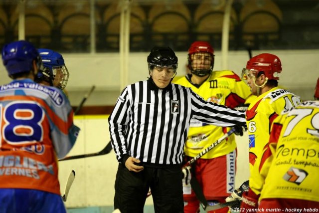 Photo hockey match Clermont-Ferrand - Orléans le 21/01/2012