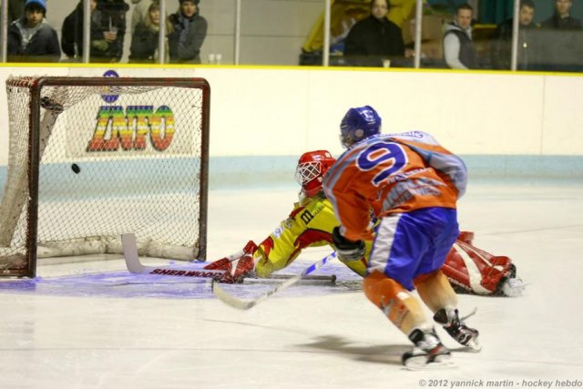 Photo hockey match Clermont-Ferrand - Orléans le 21/01/2012
