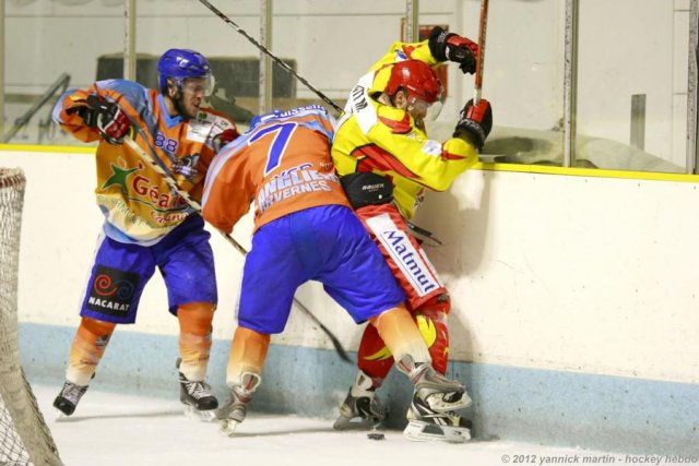 Photo hockey match Clermont-Ferrand - Orléans le 21/01/2012