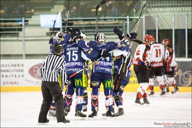 Photo hockey match Epinal  - Neuilly/Marne le 21/01/2012
