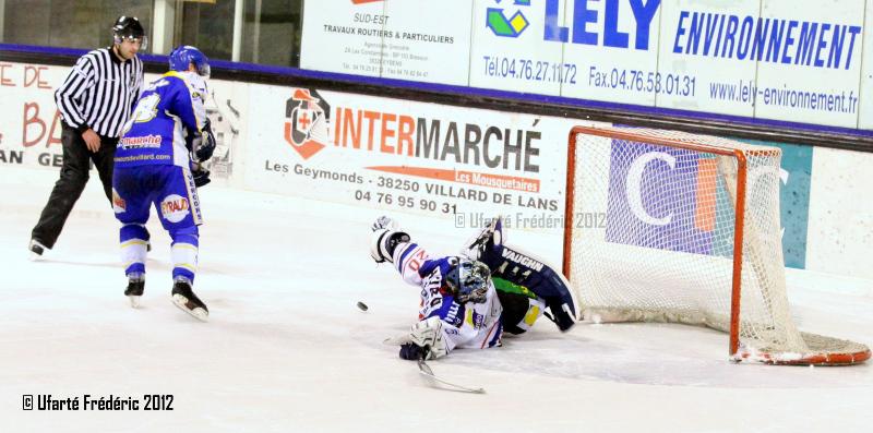 Villard-de-Lans 4 - 5 Caen 