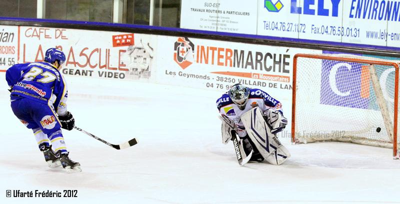 Villard-de-Lans 4 - 5 Caen 