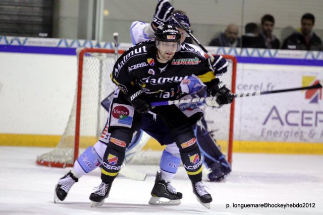 Photo hockey match Rouen - Angers  le 24/01/2012