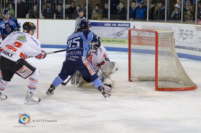 Photo hockey match Angers  - Amiens  le 27/01/2012
