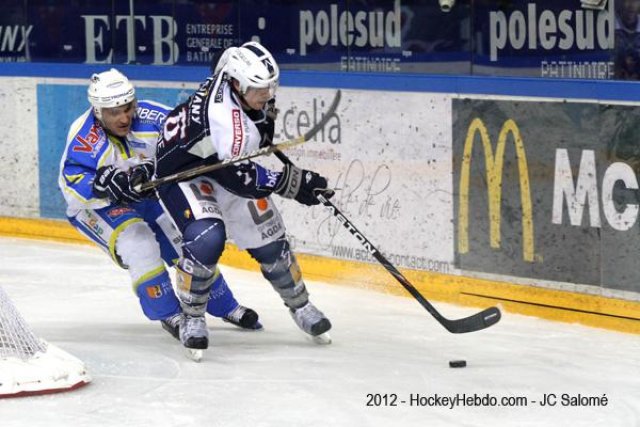 Photo hockey match Grenoble  - Gap  le 27/01/2012