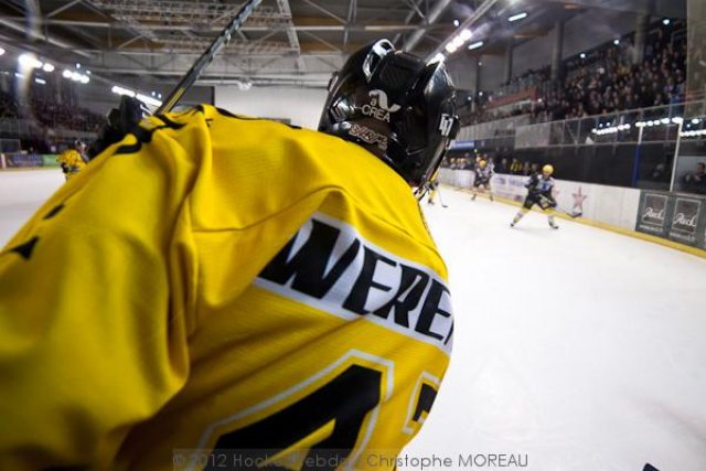 Photo hockey match Strasbourg  - Rouen le 26/01/2012