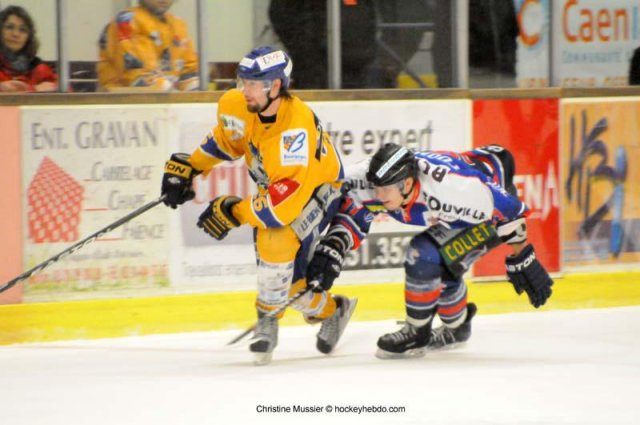 Photo hockey match Caen  - Dijon  le 27/01/2012