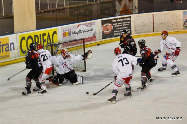 Photo hockey match Bordeaux - Anglet le 27/01/2012