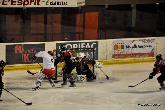 Photo hockey match Bordeaux - Anglet le 27/01/2012