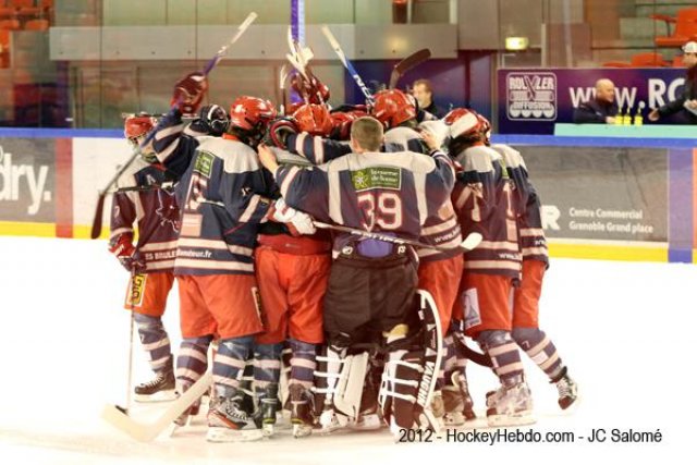 Photo hockey album U18: Grenoble - Rouen