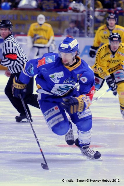 Photo hockey match Rouen - Dijon  le 29/01/2012