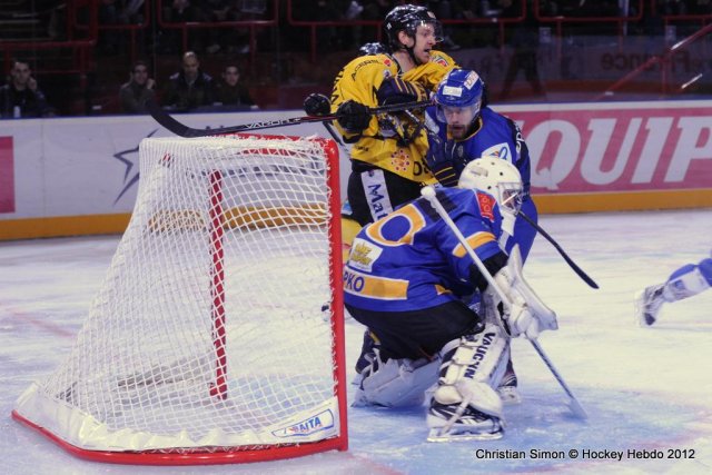 Photo hockey match Rouen - Dijon  le 29/01/2012