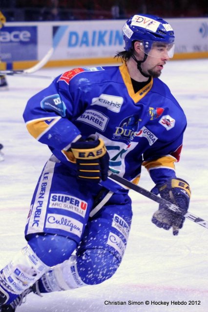 Photo hockey match Rouen - Dijon  le 29/01/2012